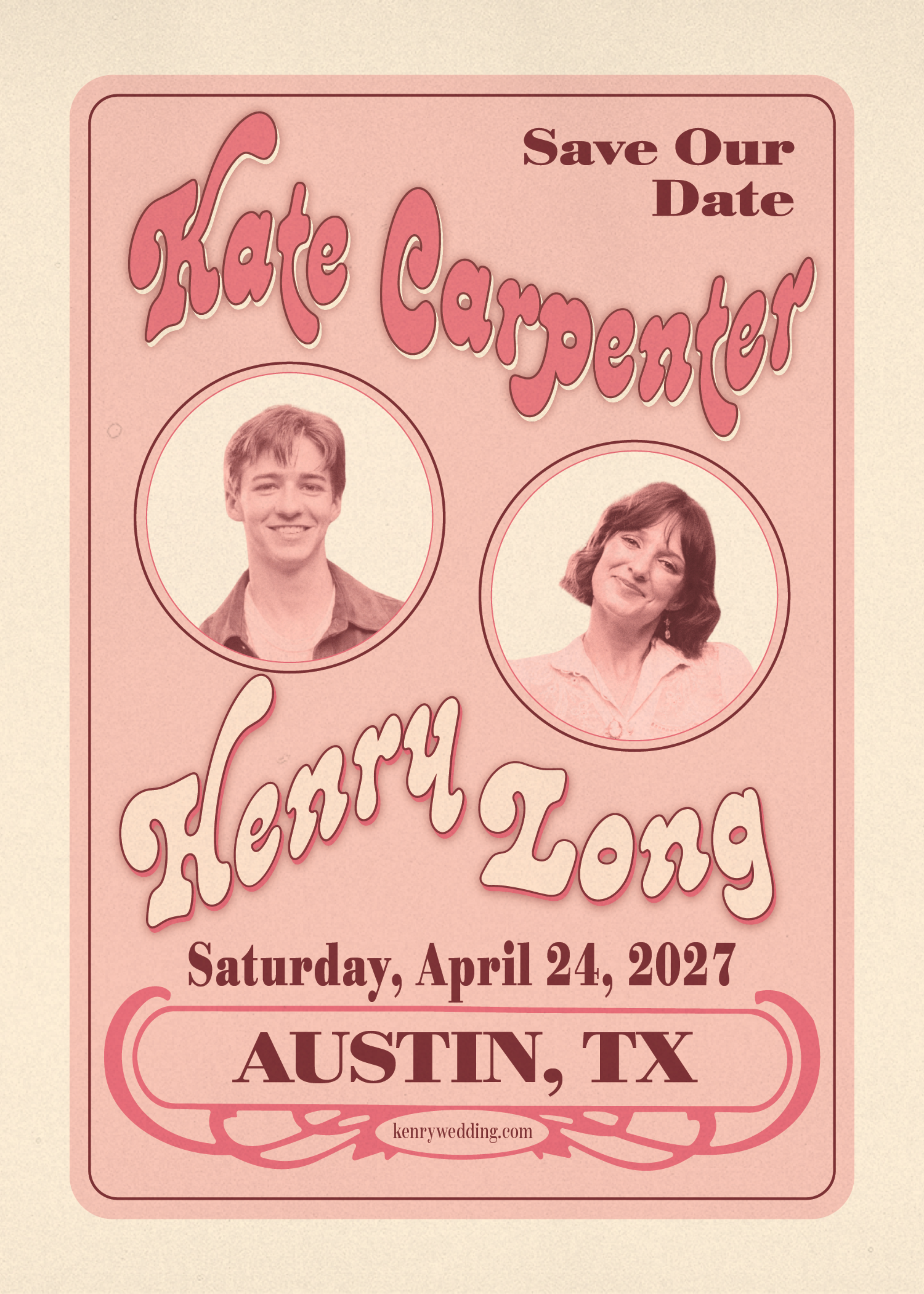 Kate & Henry Save The Date